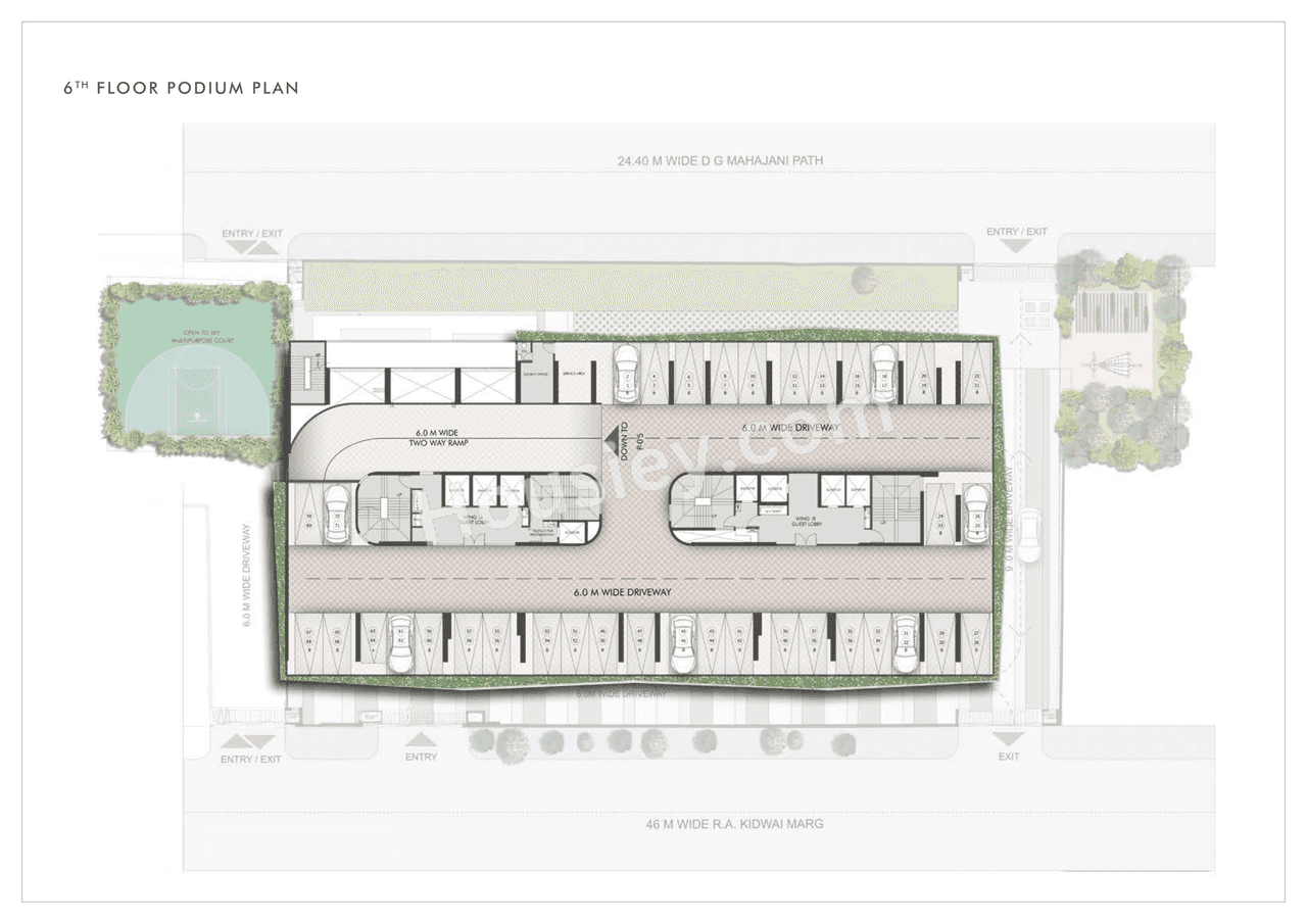Rustomjee Vista Bay Floor plan 7