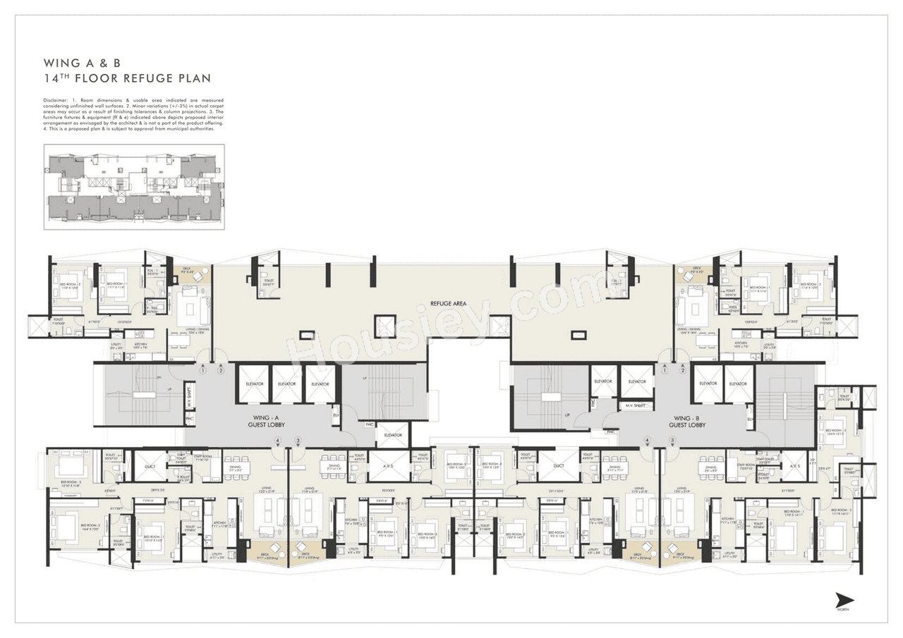 Rustomjee Vista Bay Floor plan 9