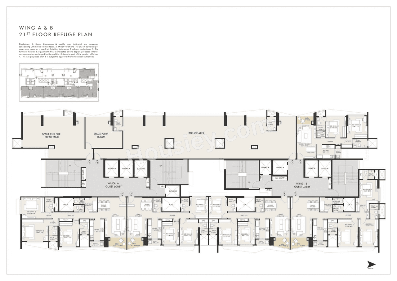 Rustomjee Vista Bay Floor plan 10