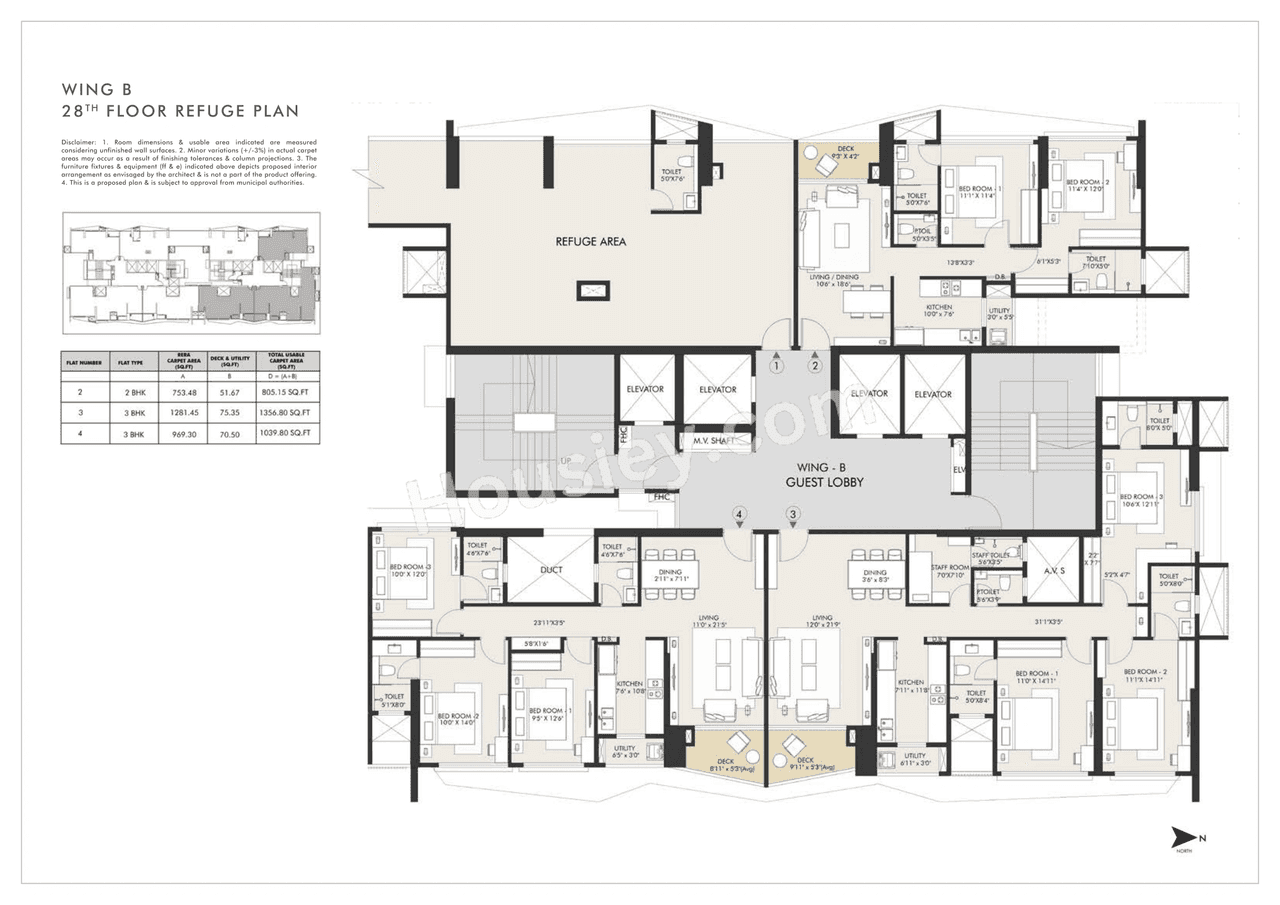 Rustomjee Vista Bay Floor plan 13