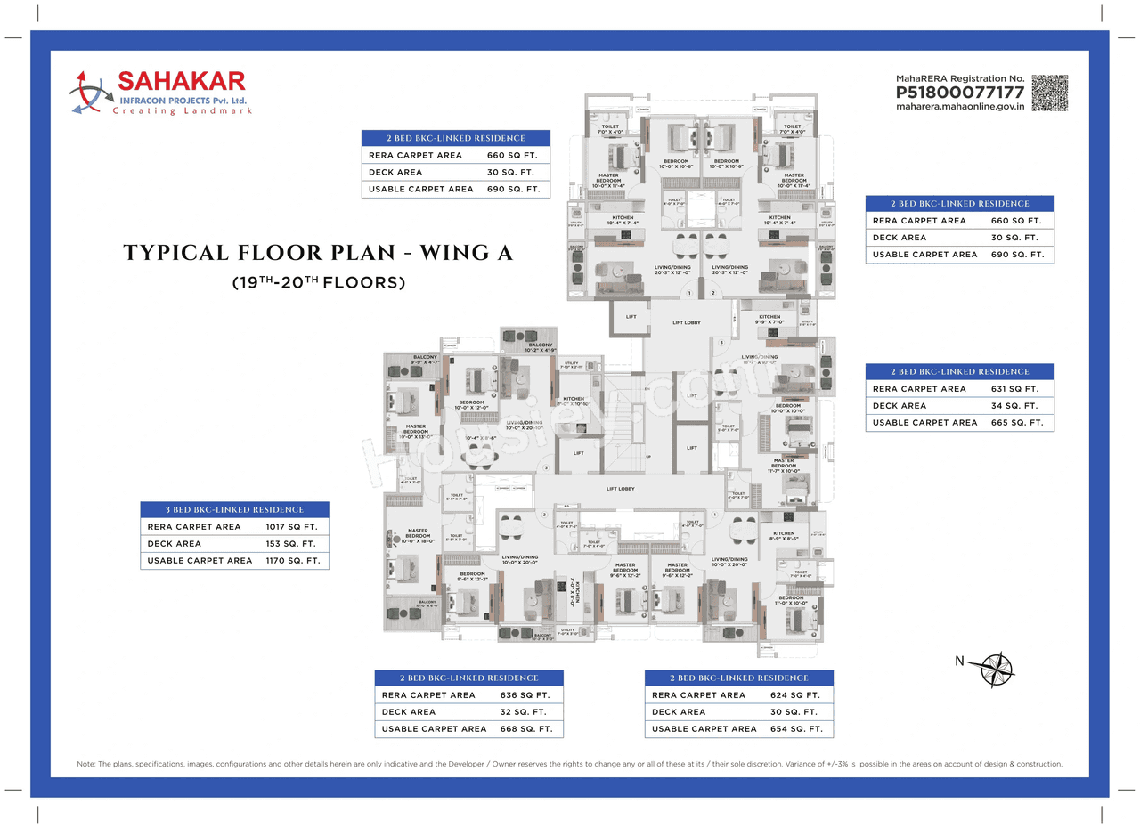 Sahakar Acropolis 2 Floor plan 3