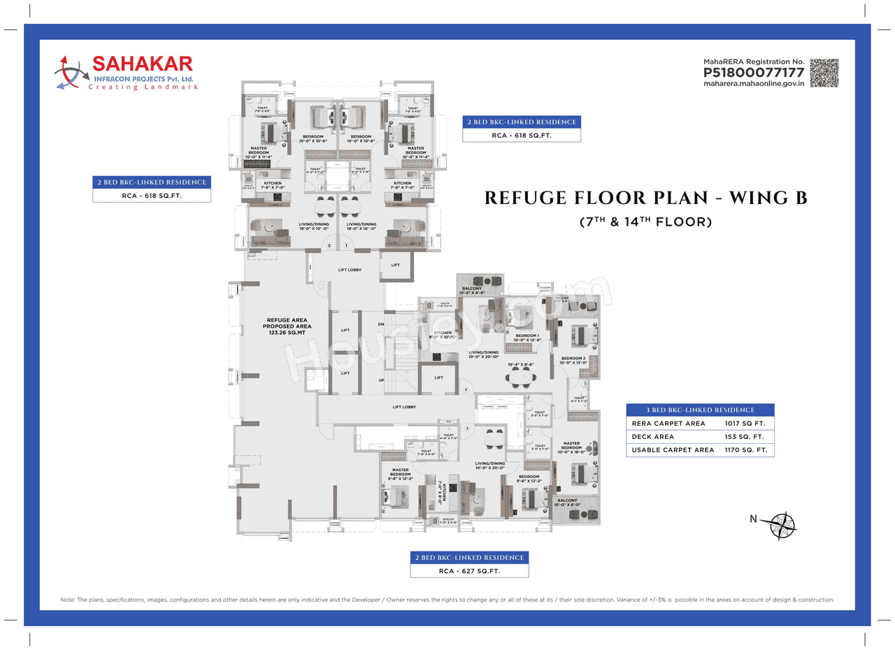 Sahakar Acropolis 2 Floor plan 5