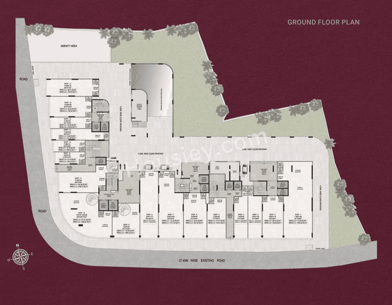 Sahakar The Vibe Floor plan 1