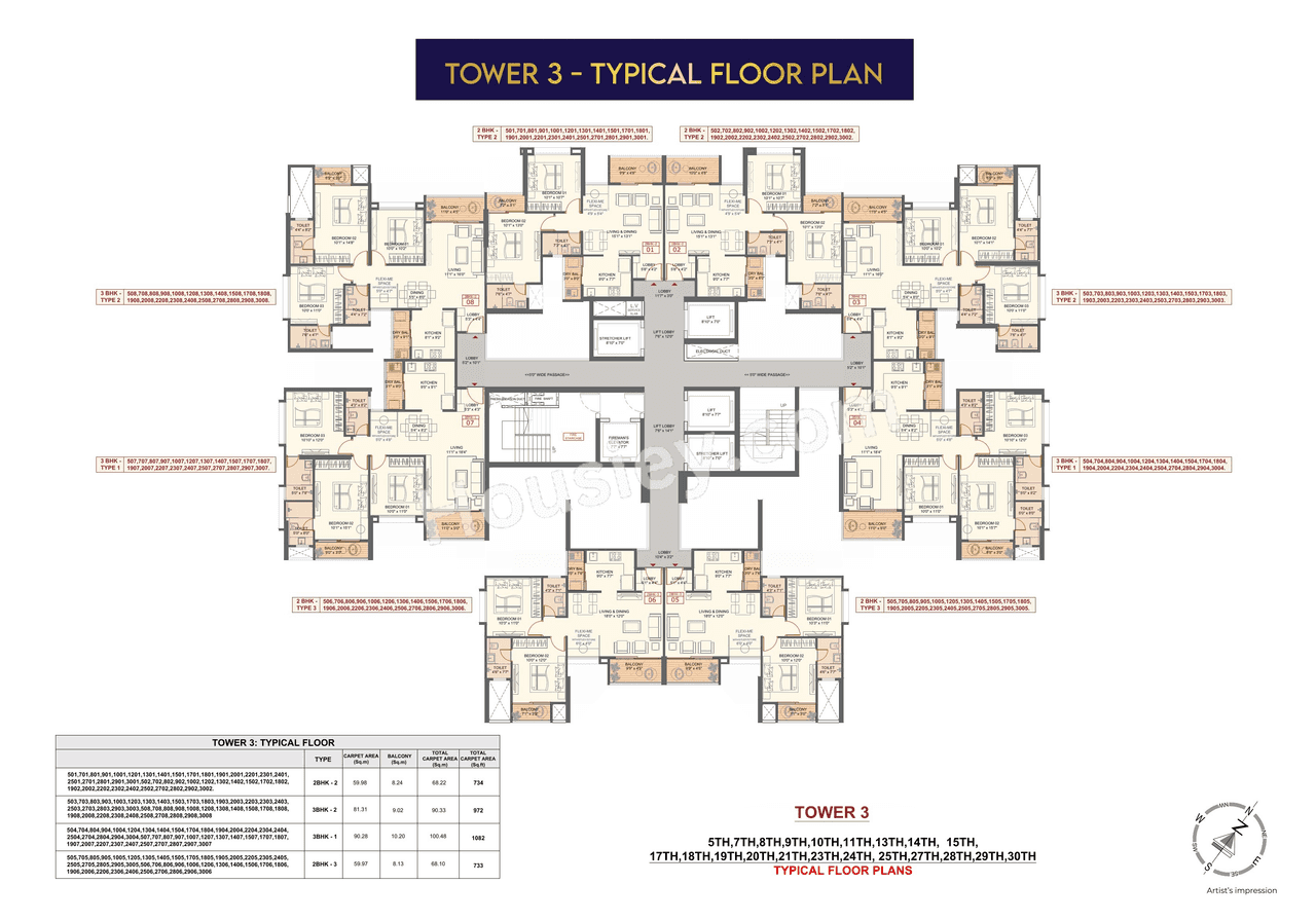 Saheel Landmarc Floor plan 1