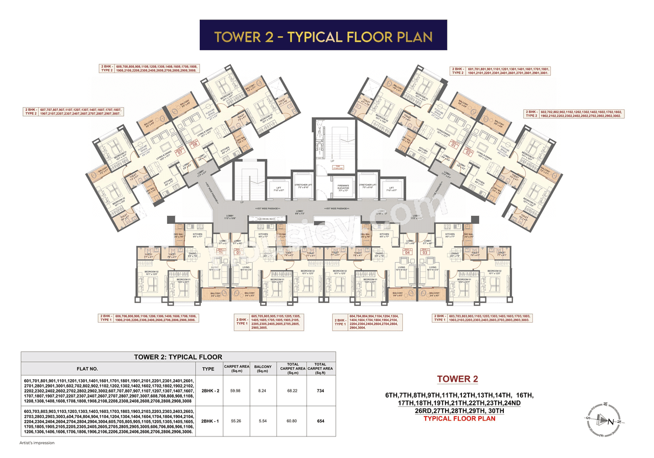 Saheel Landmarc Floor plan 3