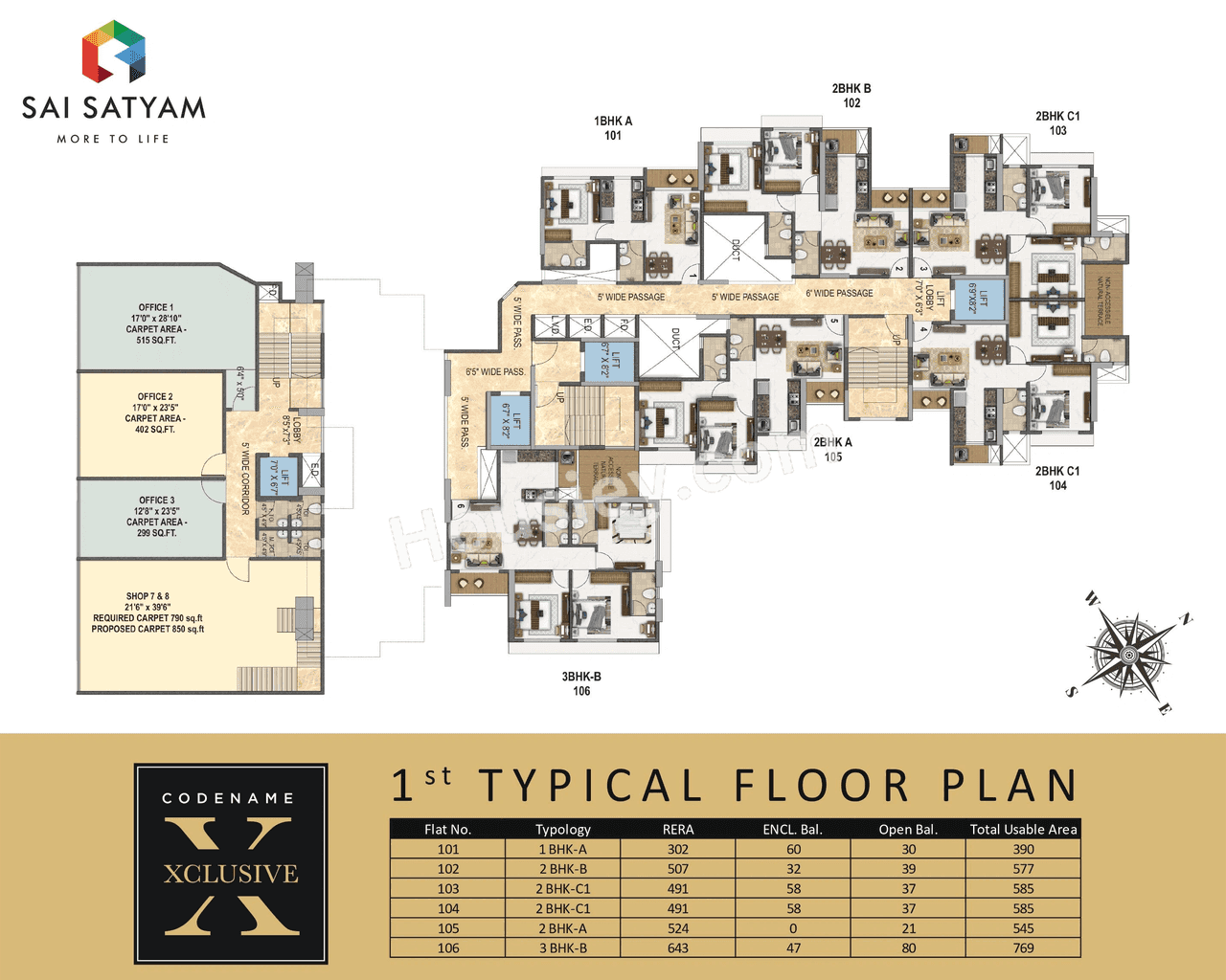 Sai Park street Floor plan 3