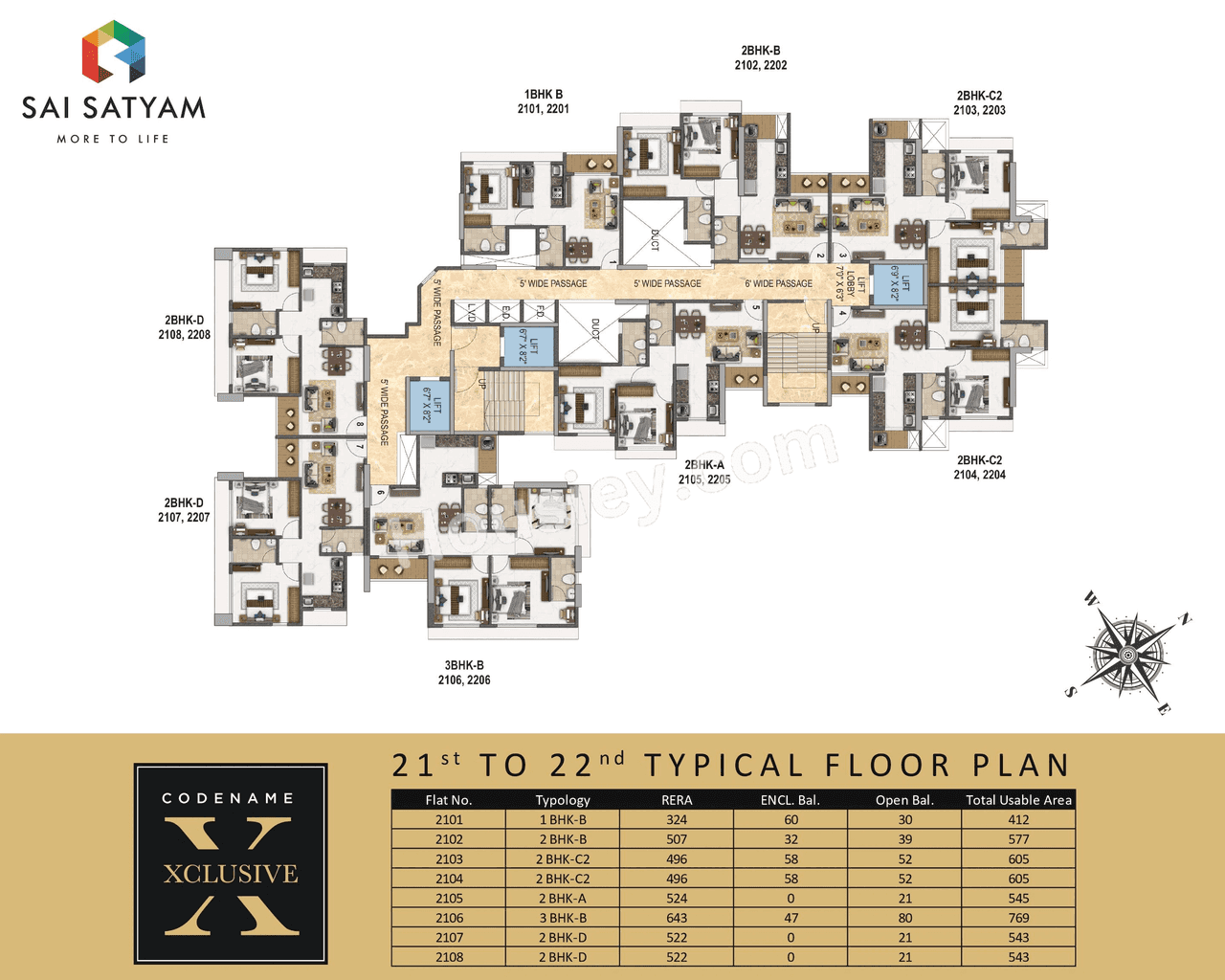 Sai Park street Floor plan 7