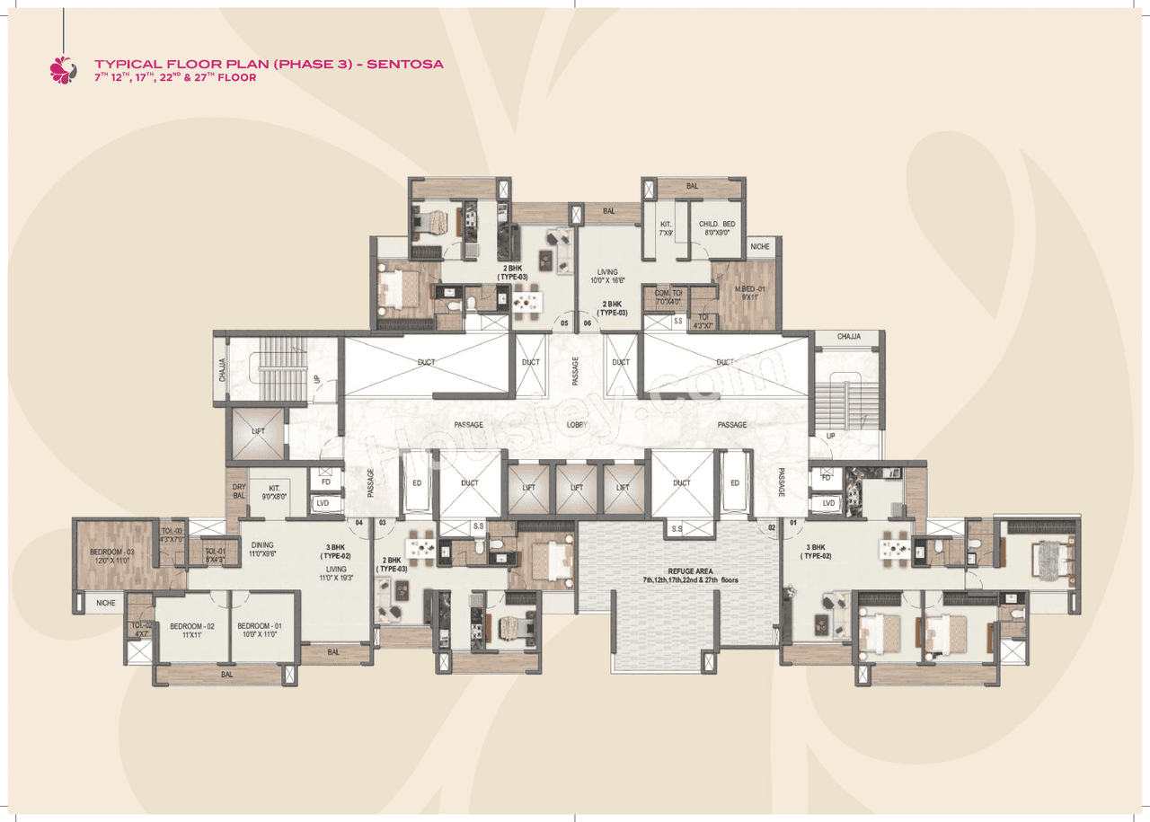 Sai World City Floor plan 2