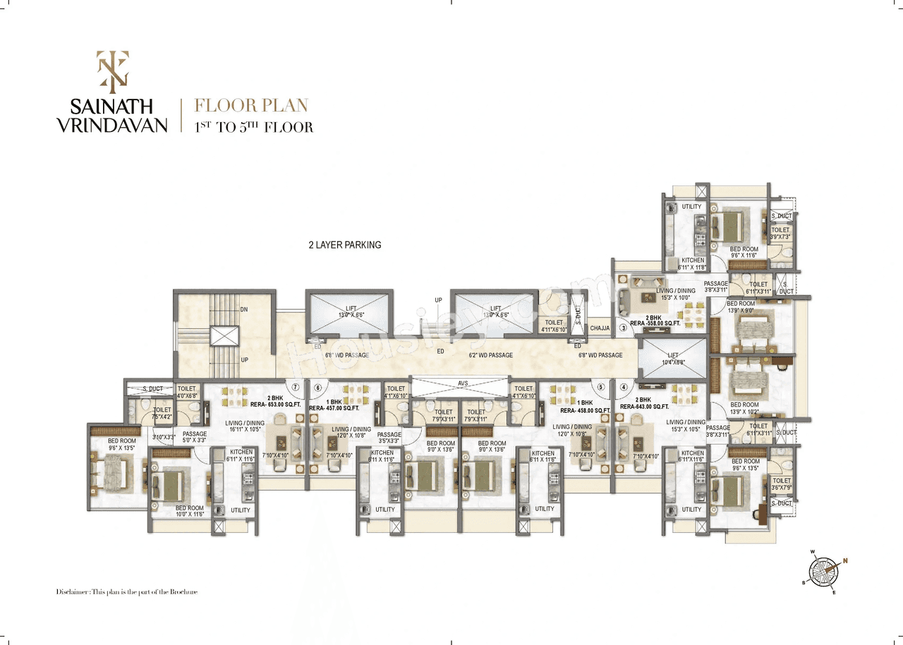Sainath Vrindavan Floor plan 1