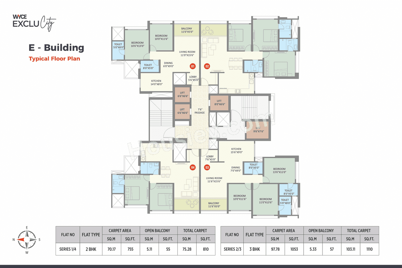 Saniket WYCE Exclucity Floor plan 5