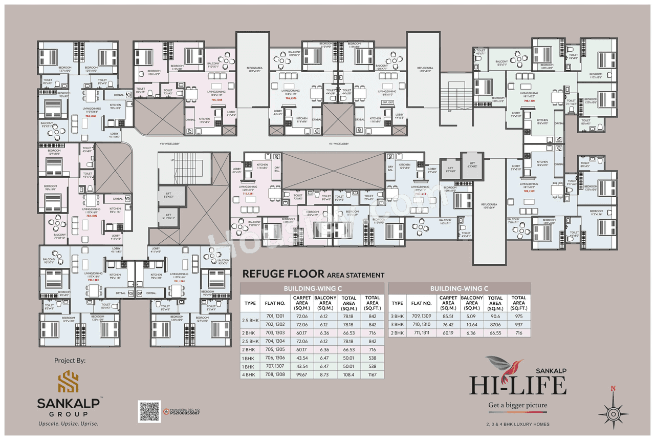 Sankalp HiLife Floor plan 7