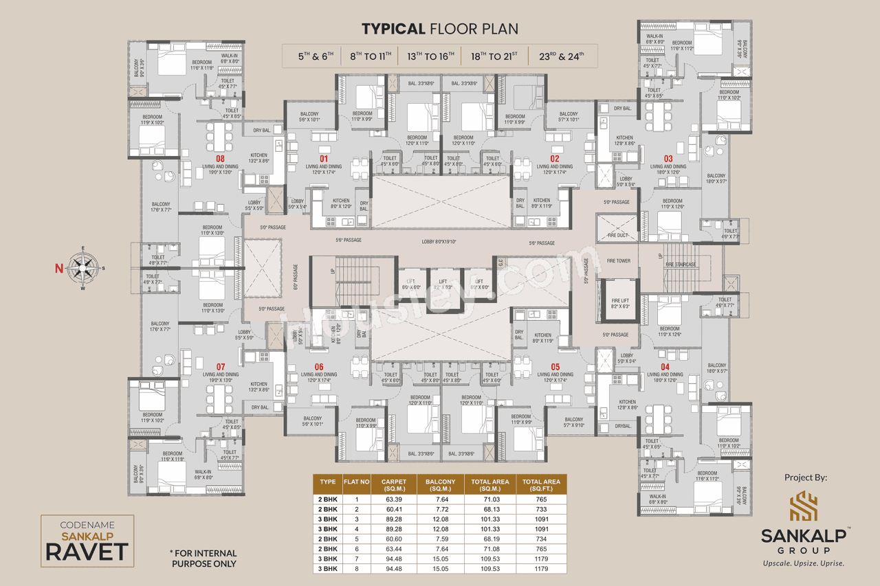 Sankalp Torezza Floor Plan