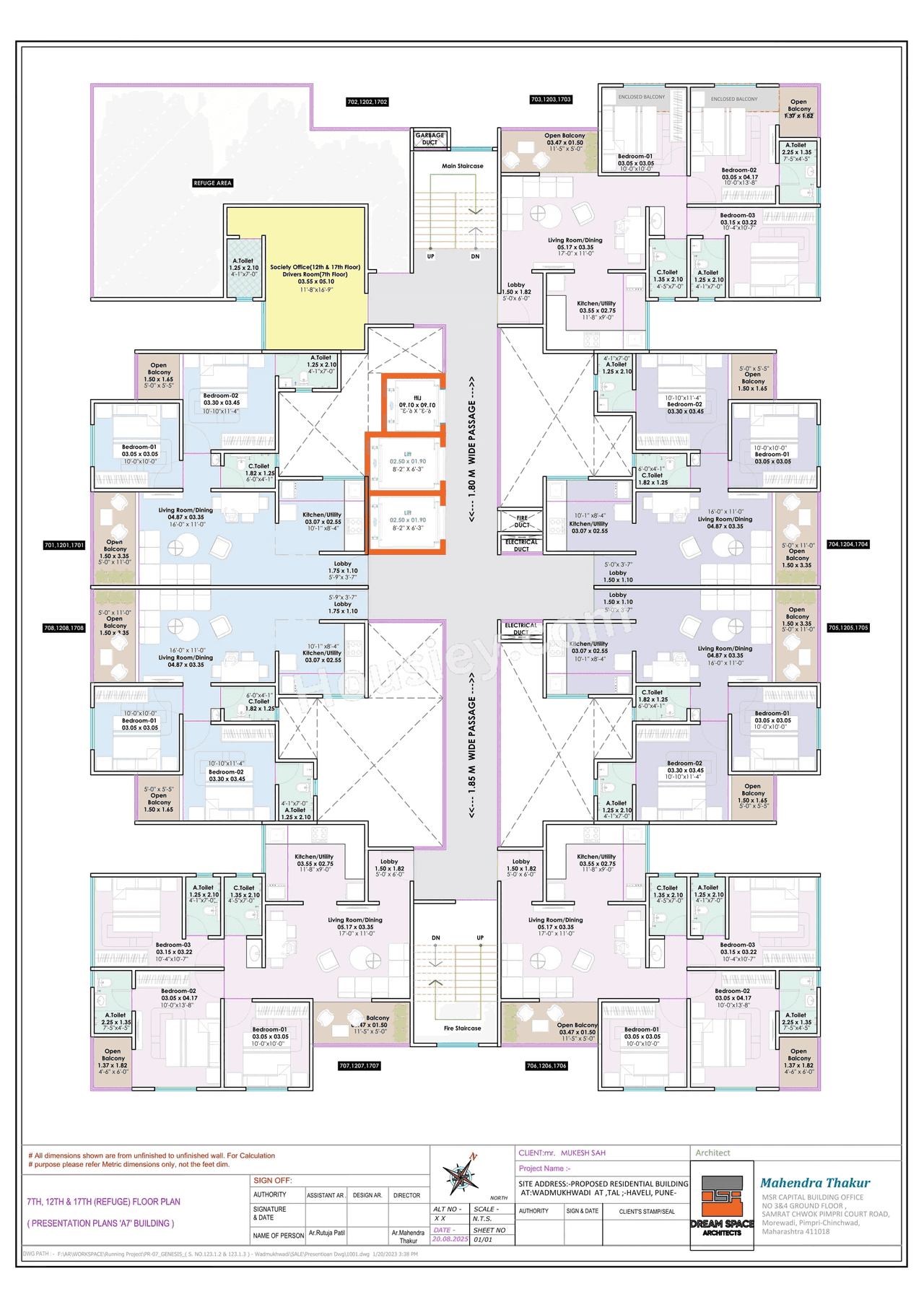 Santiago Genesis Floor plan 1
