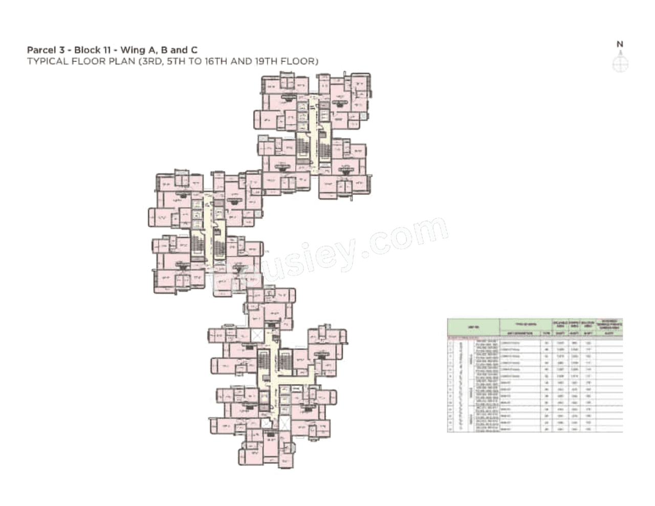 Sattva Hamlet Floor plan 14