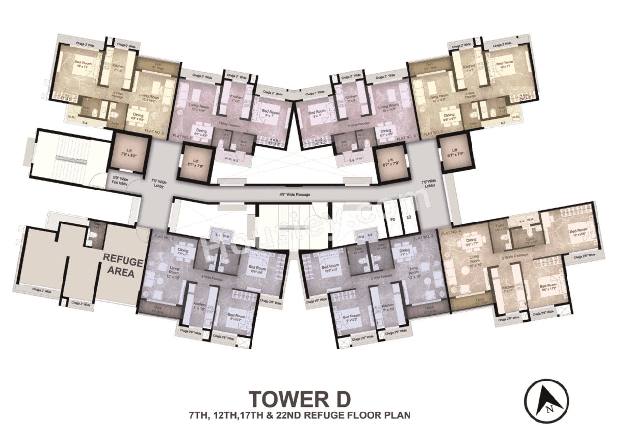 Satyam Queens Necklace Floor plan 7