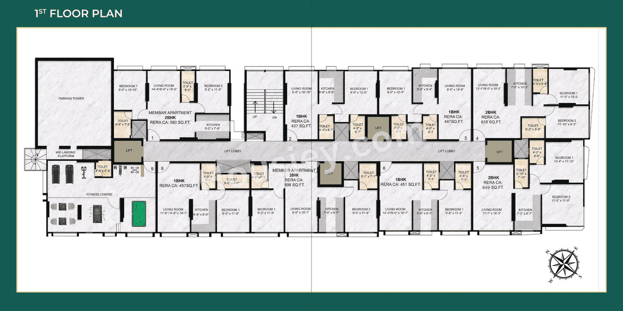 Sayba Crystal Floor plan 1