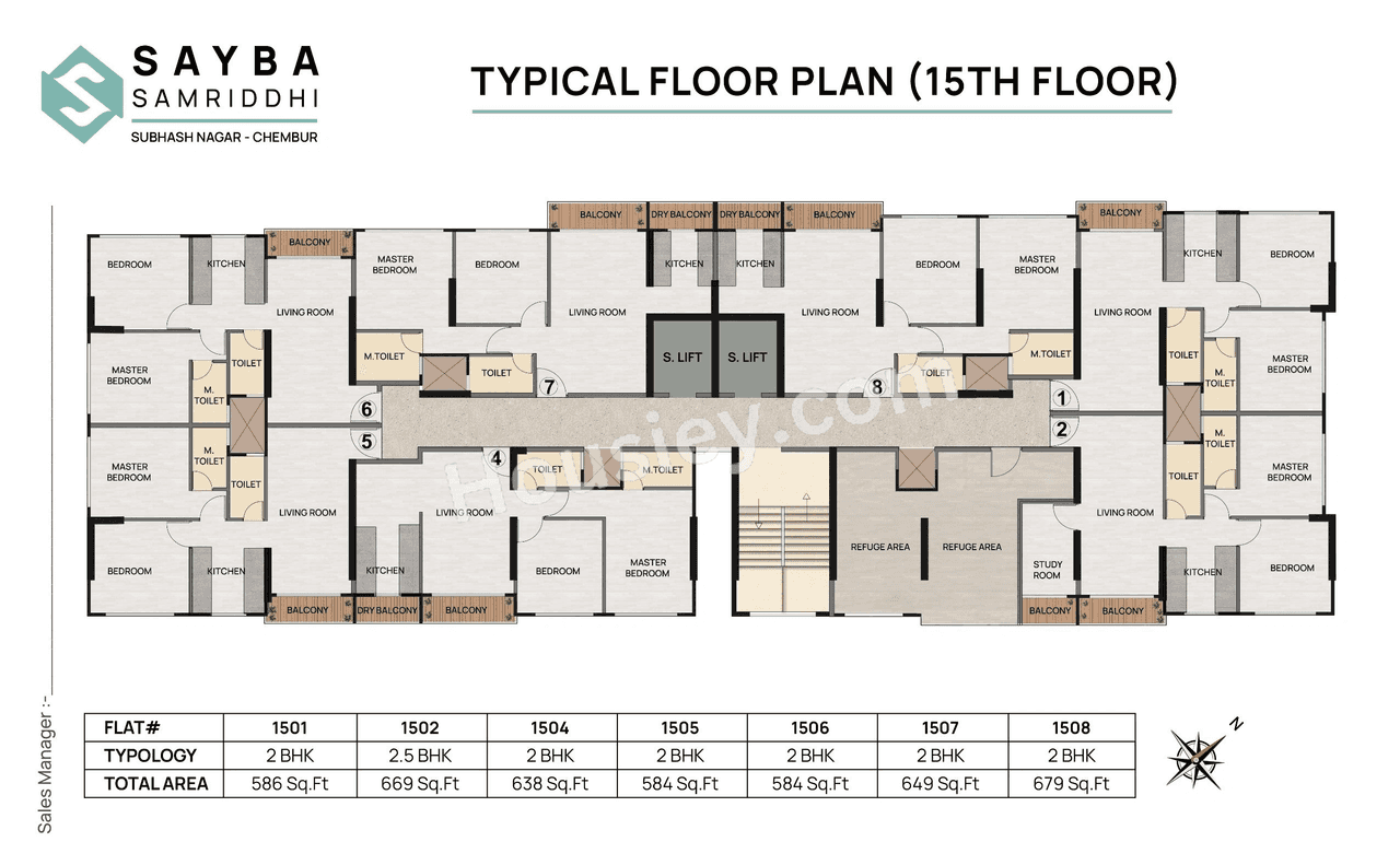 Sayba Samriddhi Floor plan 5