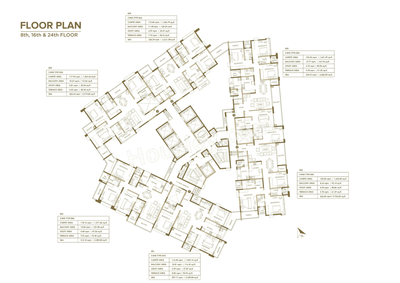 Shapoorji Pallonji Parkwest 2O Floor plan 3