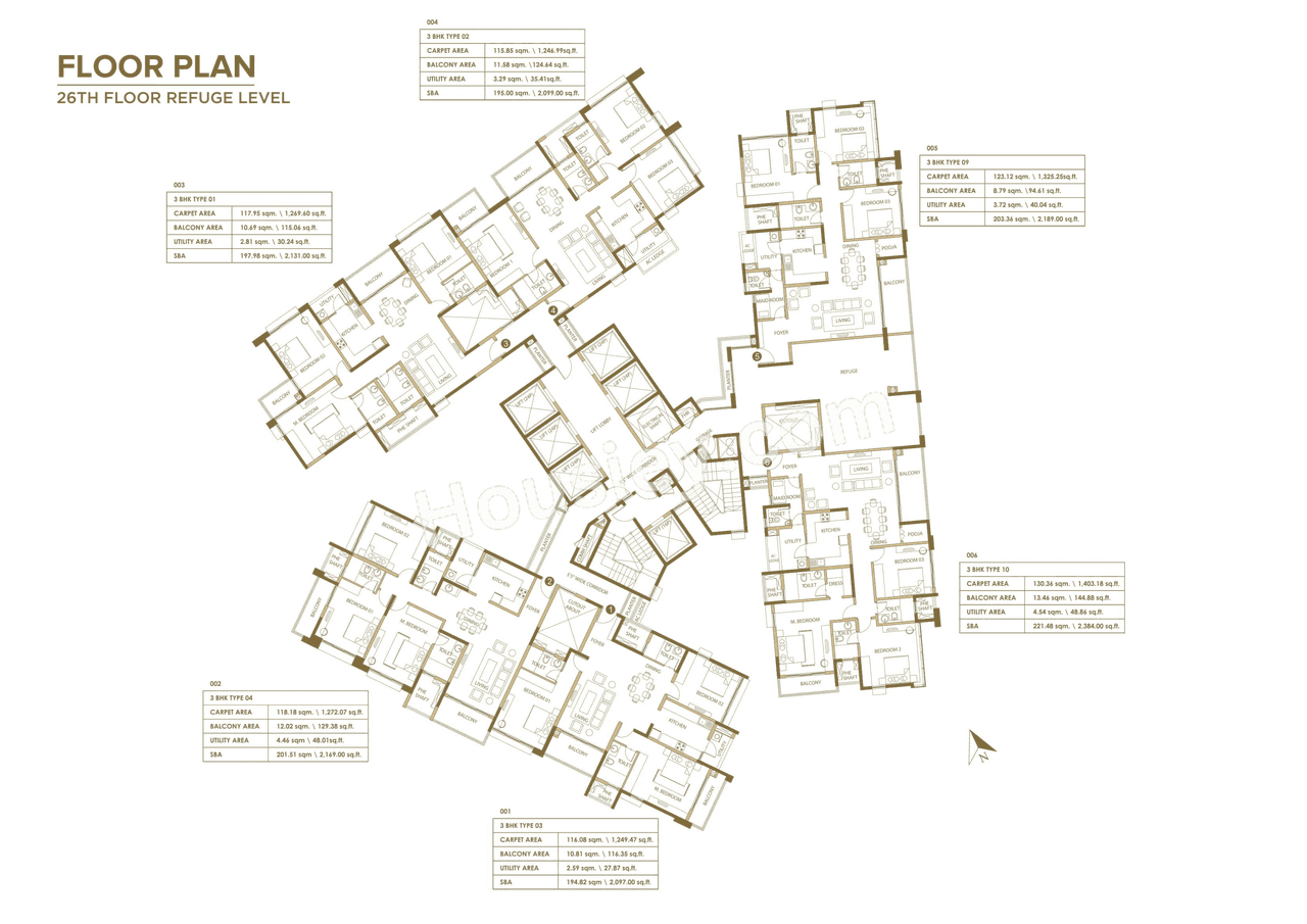 Shapoorji Pallonji Parkwest 2O Floor plan 7