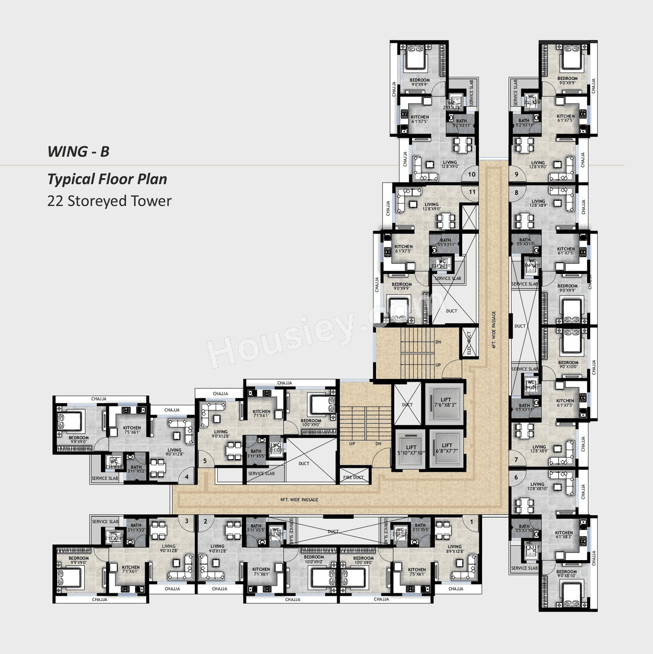 Shiv Sarovar Heritage Floor plan 2