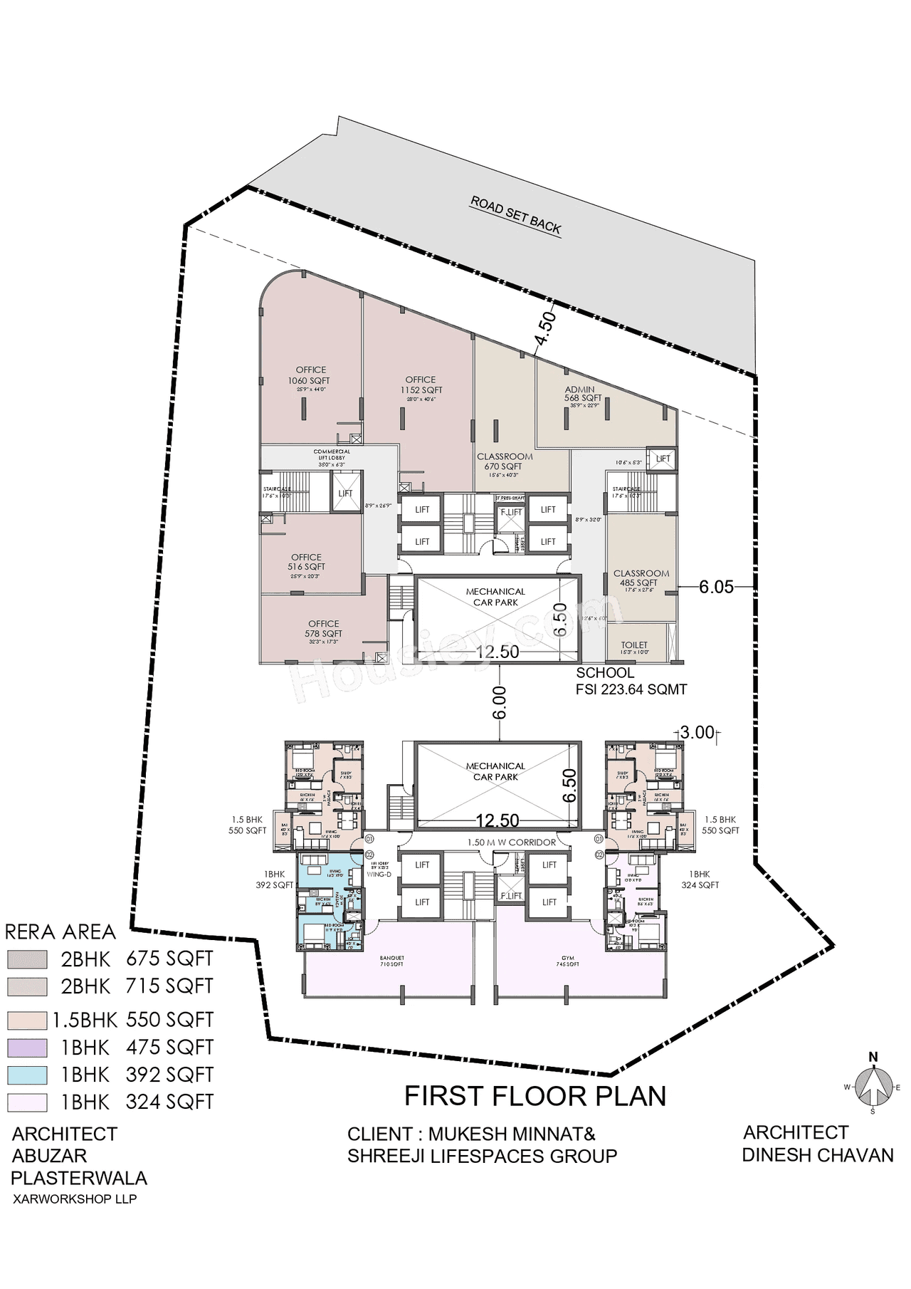 Shreeji Skyrise Bhandup Floor plan 1