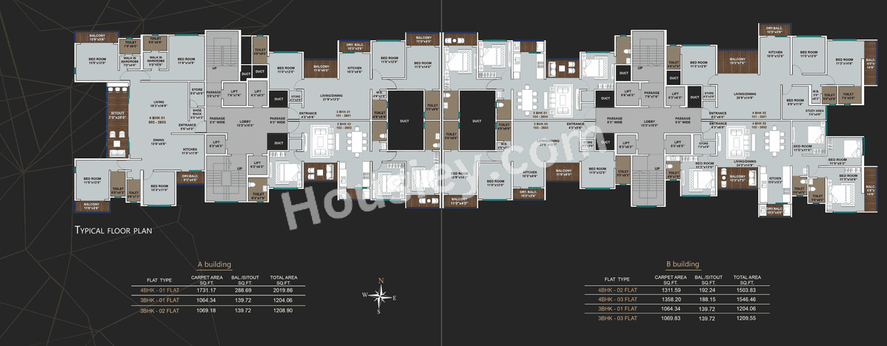 Shubh Swarovski Floor Plan