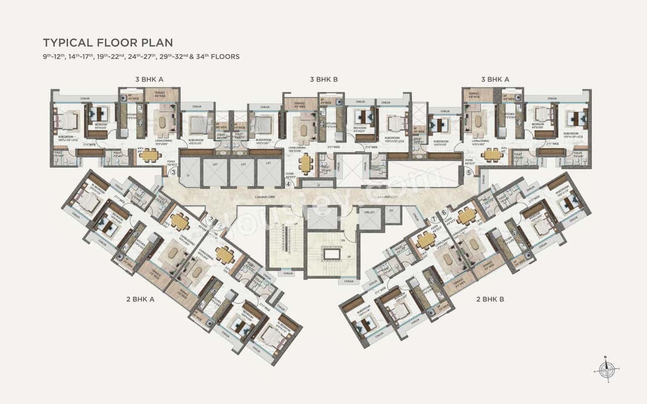 Siddhi Rainbow Life Floor plan 2