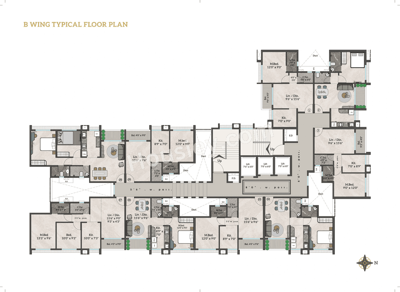 Siddhivinayak Signature City Floor plan 2