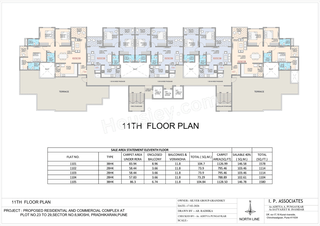 Silverise Grandsky Floor plan 1