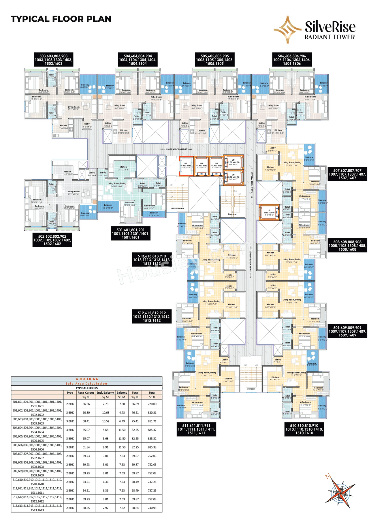 Silverise Radiant Tower Floor Plan