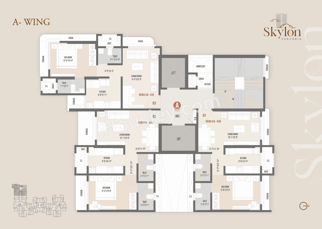 Skylon Suburbia Floor plan 5