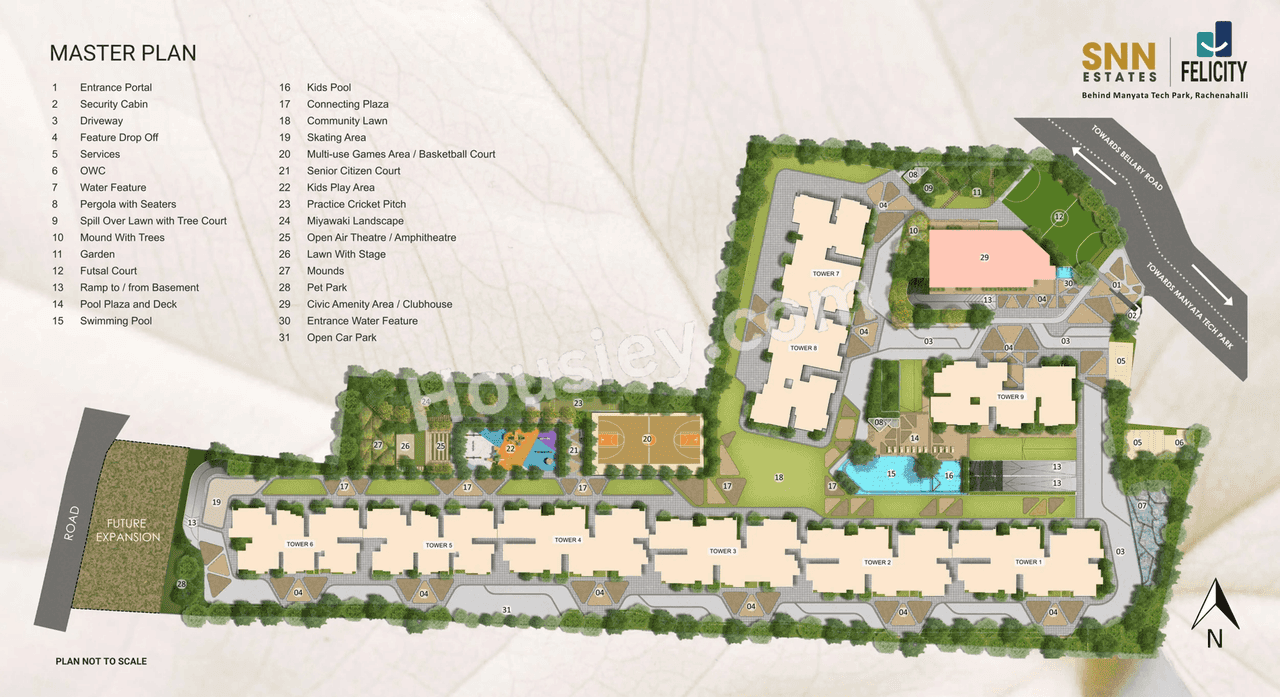 SNN Estates Felicity Master Plan