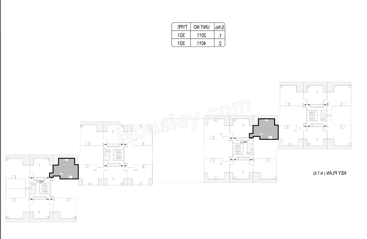 Sobha Valley View Floor Plan