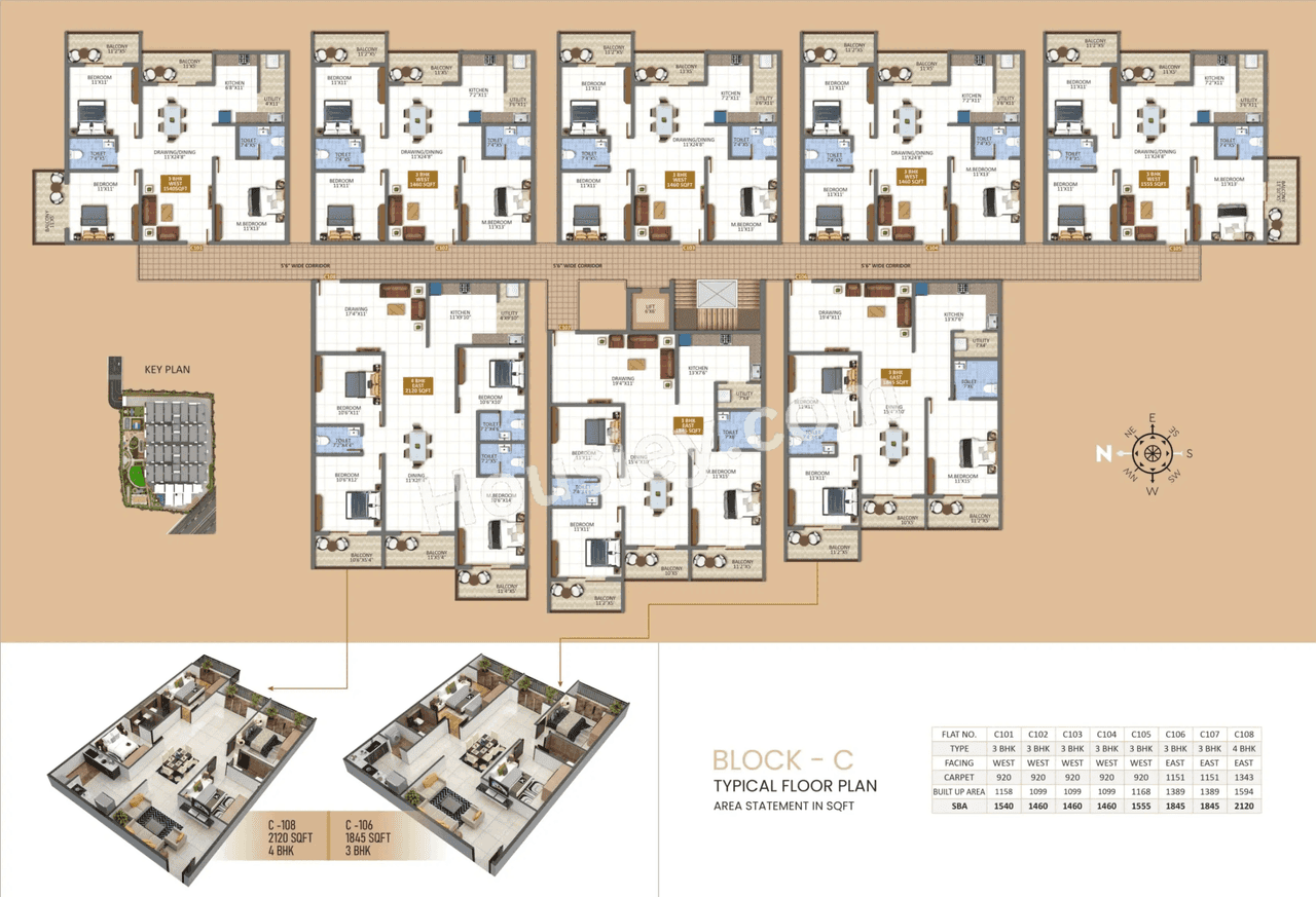 Sree Urban Orchids Floor plan 10