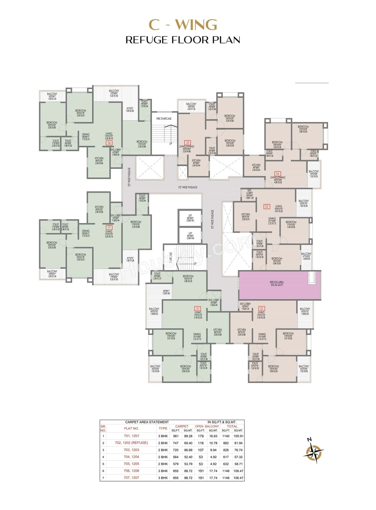 SS Sai Pleasure Floor plan 5
