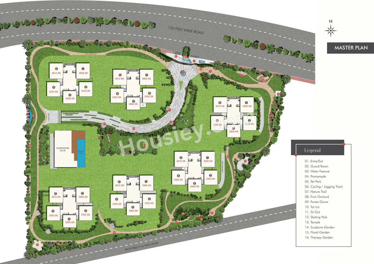 SSI Fortune Suraj Bhan Grande Floor plan 2
