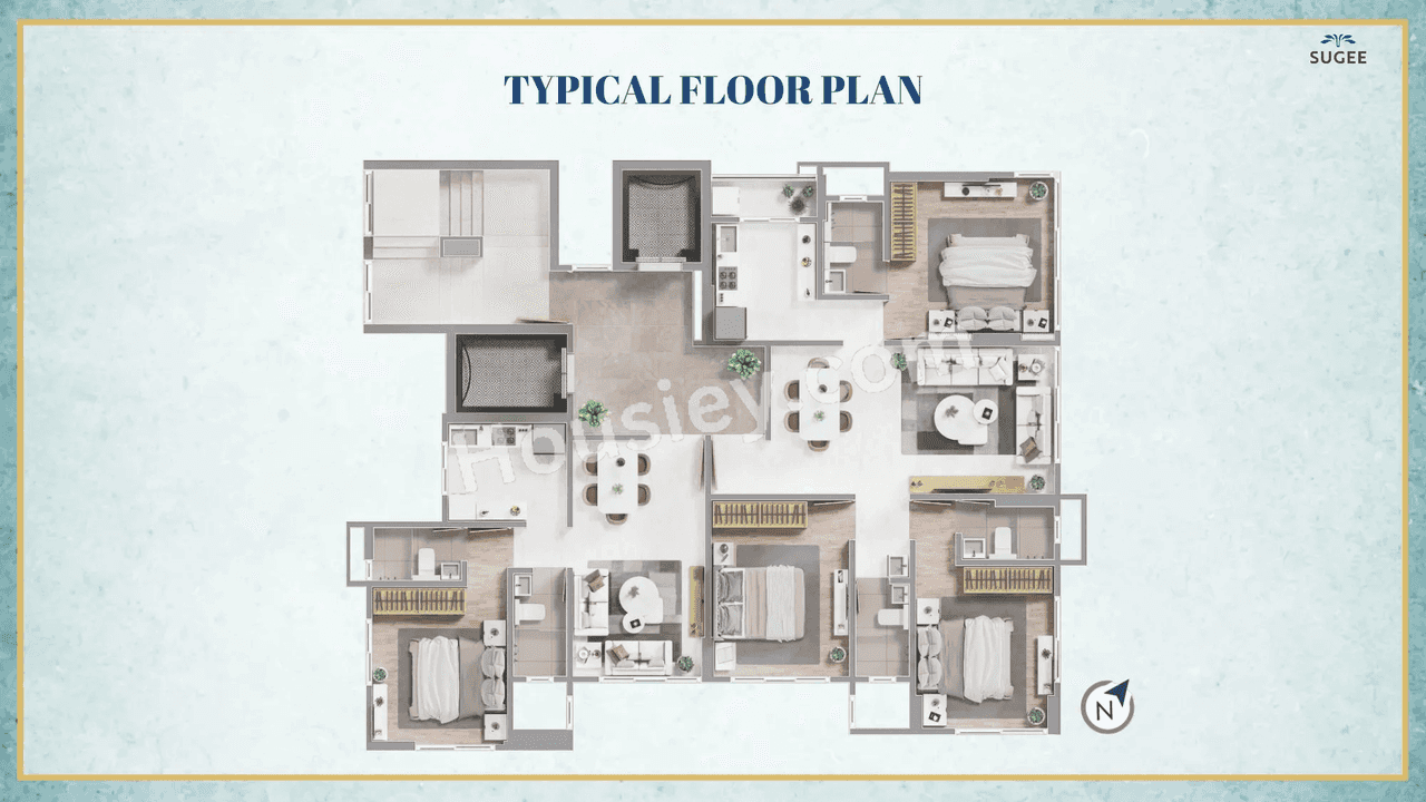 Sugee Krishnakunj Floor Plan