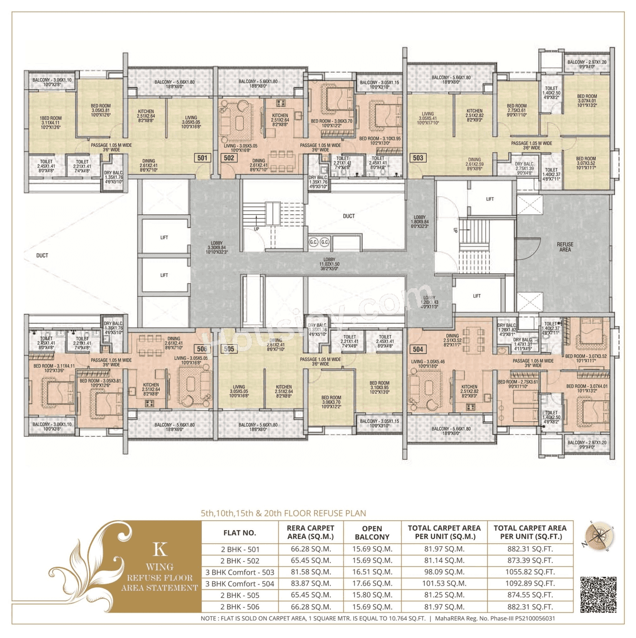 Sukhwani Agarwal Empire Square Floor plan 3