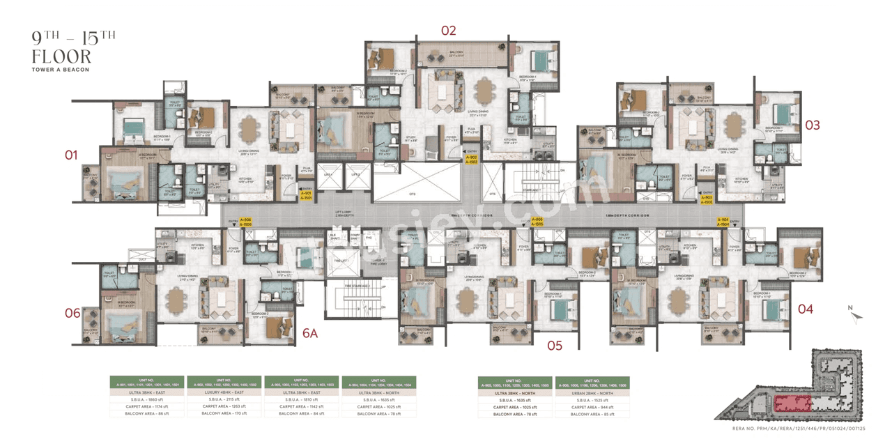Sumadhura Capitol Floor plan 2