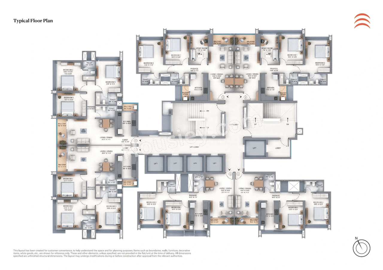 Supreme Boulevard Floor Plan