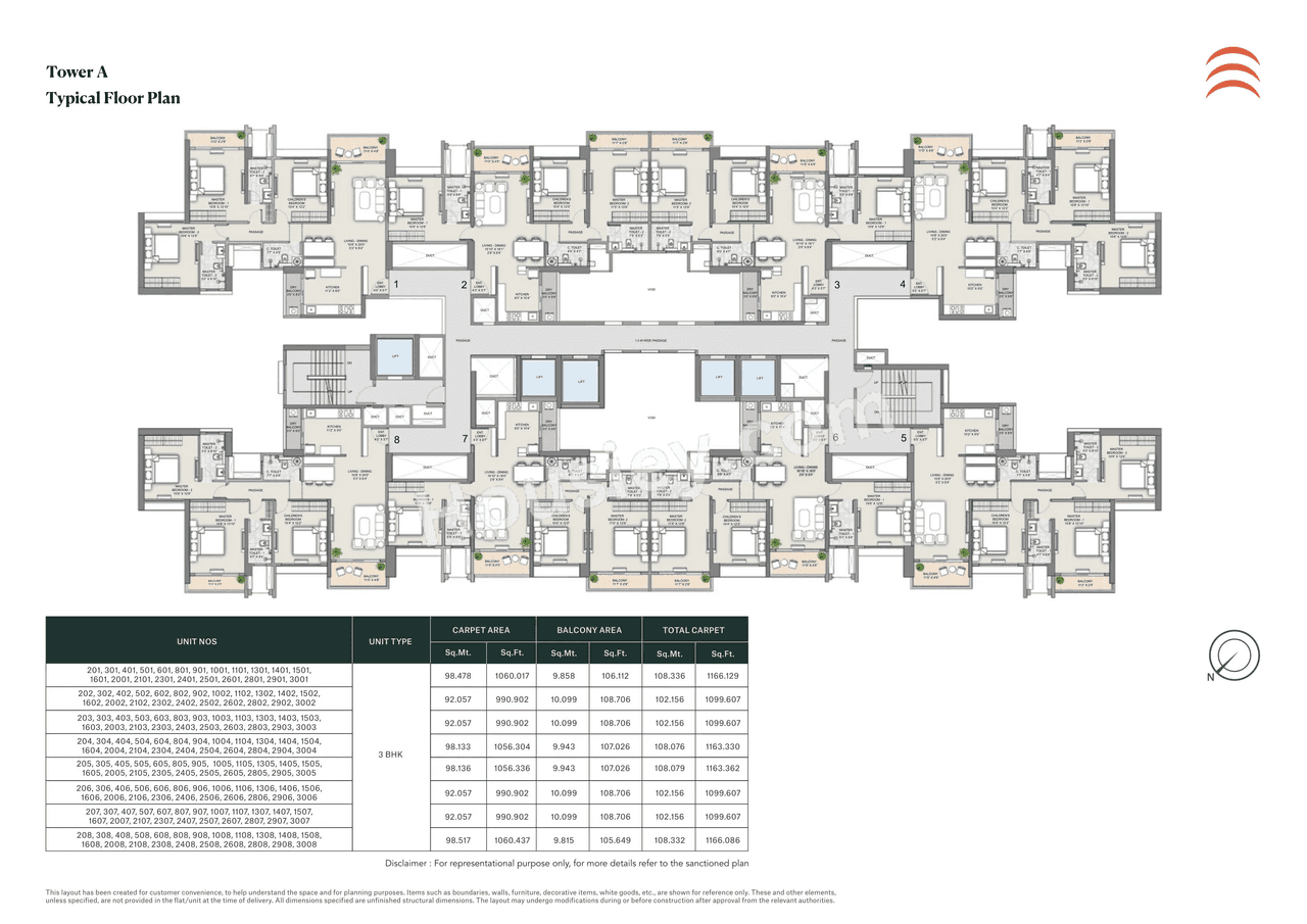 Supreme Rivana Floor plan 2