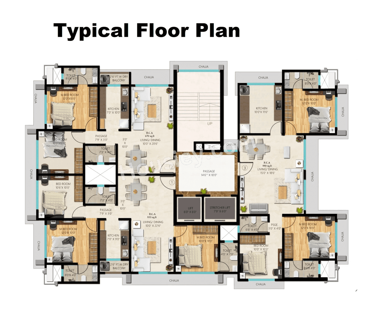 Swami Rajgruha Floor Plan