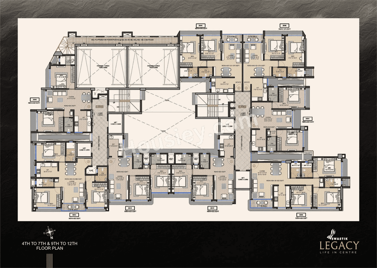 Swastik Legacy Floor plan 2