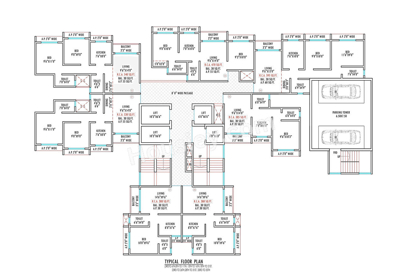 Tania Skyline Floor plan 3