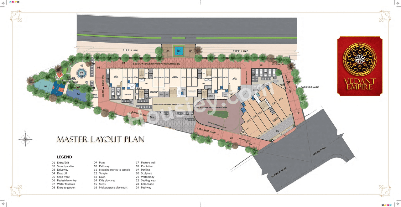 Tharwani Vedant Empire Floor plan 2