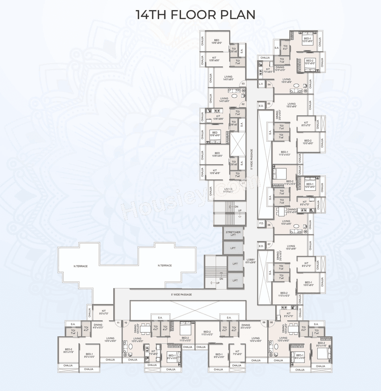 Tirupati Kalash Floor plan 2