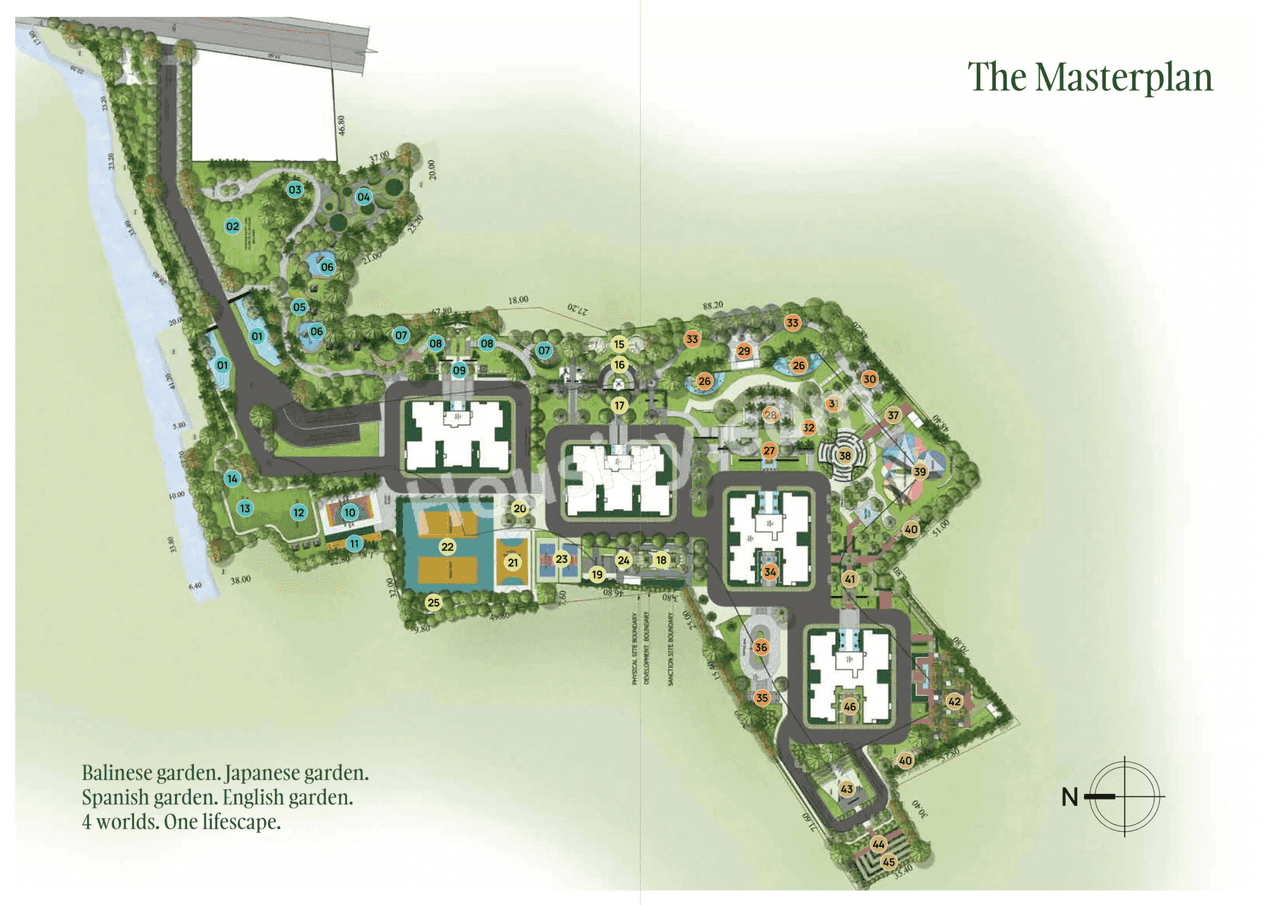 Trendsquares World of Gardens Floor Plan