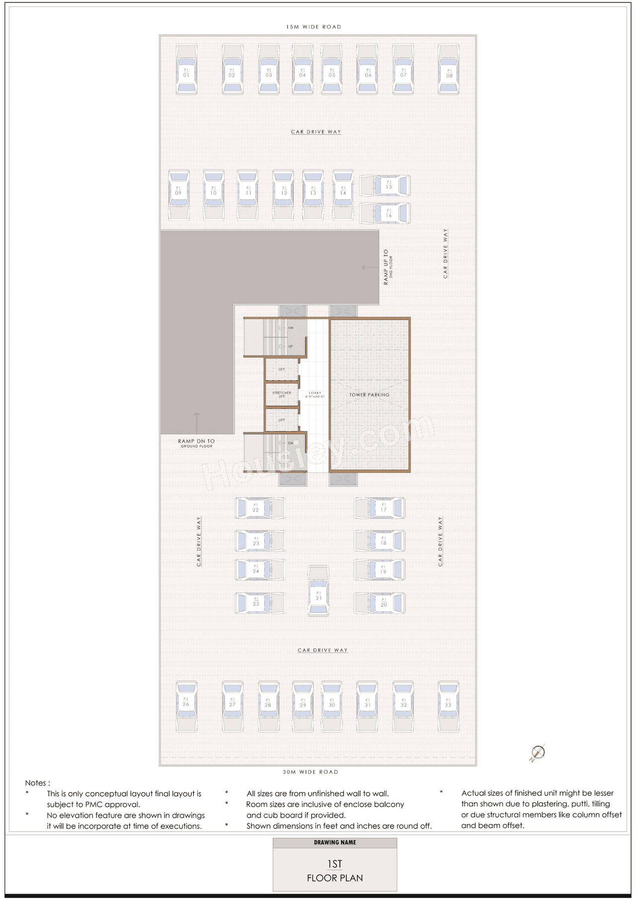 Tricity Bayview Floor plan 1