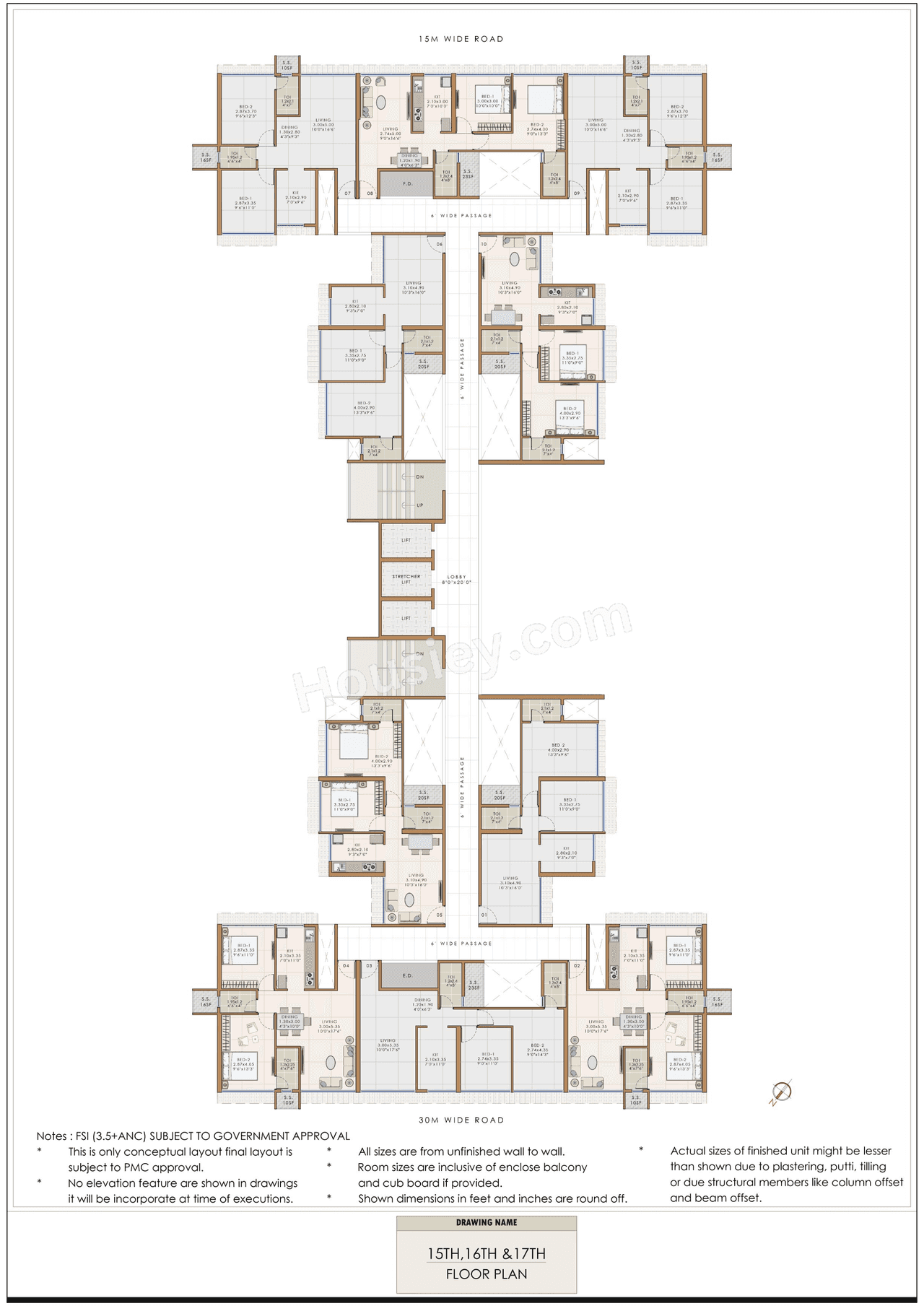 Tricity Bayview Floor plan 3