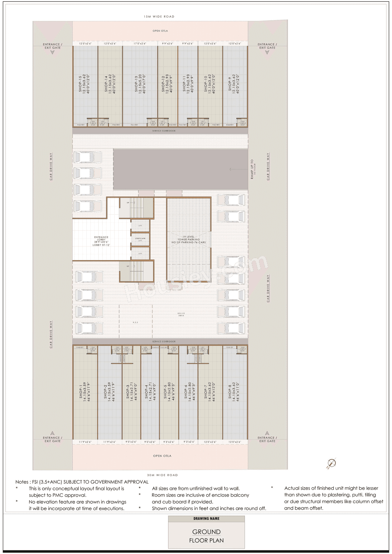 Tricity Bayview Floor plan 8